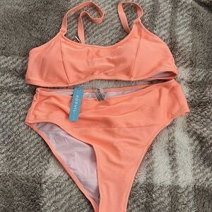 Women's Orange Bikini Set